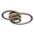 Plafoniera Rabalux MAZIAR metal, plastic, negru, alb, LED, 40W, 3000-6500K, 3700Lm - 71392