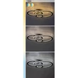 Plafoniera Rabalux MAZIAR metal, plastic, negru, alb, LED, 40W, 3000-6500K, 3700Lm - 71392