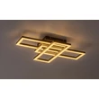 Plafoniera Rabalux MERENI metal, plastic, negru, alb, LED, 40W, 3000-6500K, 2560Lm - 71394