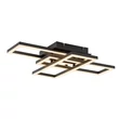 Plafoniera Rabalux MERENI metal, plastic, negru, alb, LED, 40W, 3000-6500K, 2560Lm - 71394