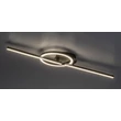 Plafoniera Rabalux TWISTERRA metal, plastic, negru, alb, LED, 24W, 4000K, 1800Lm - 71395