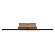 Plafoniera Rabalux DEMIR metal, plastic, negru, aur, alb, LED, 8W, 4000K, 840Lm - 71397