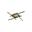 Plafoniera Rabalux DEMIR metal, plastic, negru, aur, alb, LED, 24W, 4000K, 1880Lm - 71398