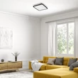 Plafoniera Rabalux SERKAN metal, plastic, negru, alb, LED, 43W, 3000-6500K, 2600Lm - 71399