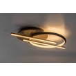 Plafoniera Rabalux ARASH metal, lemn, plastic, negru, maro, alb, LED, 40W, 3000-4000-6500K, 2200Lm - 71404