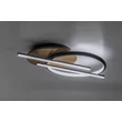 Plafoniera Rabalux ARASH metal, lemn, plastic, negru, maro, alb, LED, 40W, 3000-4000-6500K, 2200Lm - 71404