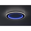 Plafoniera Rabalux GOLWEN metal, acril, negru, alb, RGB-LED, 22W, 3000-6500K, 1550Lm - 71406