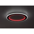 Plafoniera Rabalux GOLWEN metal, acril, negru, alb, RGB-LED, 22W, 3000-6500K, 1550Lm - 71406