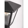 Lampadar exterior Rabalux Paravento metal, sticla, negru, transparent, E27, IP44 - 7148