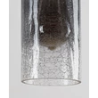 Pendul Rabalux FUMEA metal, sticla, negru, fumuriu, E27 - 72037