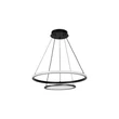 Pendul Rabalux JASERO metal, silicon, negru, alb, LED, 42W, 3000-6500K, 2260Lm - 72040