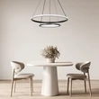 Pendul Rabalux JASERO metal, silicon, negru, alb, LED, 42W, 3000-6500K, 2260Lm - 72040