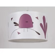 Lampa pentru copii Rabalux FOWLY plastic, textil, alb, E27 - 72069