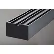 Pendul Rabalux TARIQ metal, acril, negru, alb, LED, 4000K, 30W, 1650lm - 72128