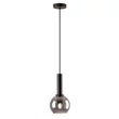 Pendul Rabalux CENTIO metal, sticla, negru, fumuriu, E27 - 72171