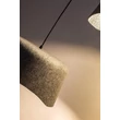 Pendul Rabalux FARELIA metal, fetru, negru, gri, E27 - 72190