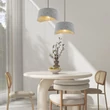 Pendul Rabalux FARELIA metal, fetru, negru, gri, E27 - 72190