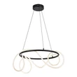 Pendul Rabalux MONTEMA metal, plastic, negru, alb, LED, 54W, 4480lm, 4000K - 72191
