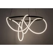 Pendul Rabalux MONTEMA metal, plastic, negru, alb, LED, 54W, 4480lm, 4000K - 72191