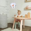 Lampa pentru copii Rabalux HEDGY hartie, alb,  - 72192