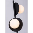 Pendul Rabalux JULES metal, sticla, negru, alb, G9 - 72224