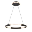 Pendul Rabalux SINDRI metal, plastic, negru, alb, LED, 45W, 3200lm, 3000K-4000K - 72229