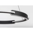Pendul Rabalux SINDRI metal, plastic, negru, alb, LED, 45W, 3200lm, 3000K-4000K - 72229