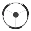 Pendul Rabalux SINDRI metal, plastic, negru, alb, LED, 45W, 3200lm, 3000K-4000K - 72229