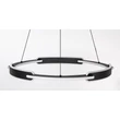 Pendul Rabalux SINDRI metal, plastic, negru, alb, LED, 45W, 3200lm, 3000K-4000K - 72229