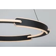 Pendul Rabalux SINDRI metal, plastic, negru, alb, LED, 45W, 3200lm, 3000K-4000K - 72229