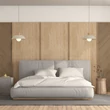 Pendul Rabalux GOLNAR metal, sticla, lemn, bej, maro, opal, G9 - 72230