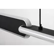 Pendul Rabalux SINDRI metal, plastic, negru, alb, LED, 36W, 2050lm, 3000K-4000K - 72231