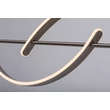 Pendul Rabalux JARNELLE metal, plastic, crom, alb, LED, 35W, 2450lm, 3000K - 72233