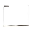 Pendul Rabalux ELVIO metal, plastic, crom, alb, LED, 28W, 2150lm, 3000K - 72234
