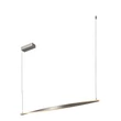 Pendul Rabalux ELVIO metal, plastic, crom, alb, LED, 28W, 2150lm, 3000K - 72234