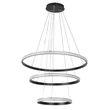 Pendul Rabalux GRETE metal, acril, negru, alb, LED, 3000K, 100W, 4450lm - 72260