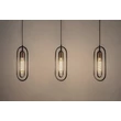 Pendul Rabalux ROVIER metal, negru, cupru, E27 - 72264