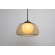 Pendul Rabalux ELOWEN metal, sticla, negru, chihlimbar, maro, alb, G9 - 72273