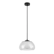 Pendul Rabalux ELOWEN metal, sticla, negru, transparent, alb, G9 - 72274
