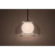 Pendul Rabalux ELOWEN metal, sticla, negru, transparent, alb, G9 - 72274