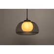 Pendul Rabalux ELOWEN metal, sticla, negru, fumuriu, alb, G9 - 72275
