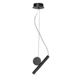 Pendul Rabalux ALARIC metal, negru, LED, 3W, 3000K, 250Lm - 72278