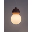 Pendul Rabalux GELLIA metal, sticla, roz, alb, G9 - 72280