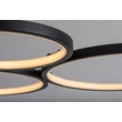 Pendul Rabalux FORMAND metal, plastic, negru, alb, LED, 38W, 1100lm, 3000K - 72297