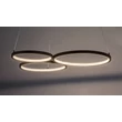 Pendul Rabalux FORMAND metal, plastic, negru, alb, LED, 38W, 1100lm, 3000K - 72297