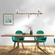 Pendul Rabalux ASLOV metal, sticla, auriu, transparent, G9 - 72298