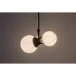 Pendul Rabalux LITION metal, sticla, negru, alb, G9 - 72299