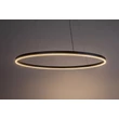 Pendul Rabalux ISAURE metal, acril, negru, alb, LED, 45W, 3000lm, 3000K-4000K-6500K - 72302