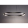 Pendul Rabalux ISAURE metal, acril, negru, alb, LED, 45W, 3000lm, 3000K-4000K-6500K - 72302
