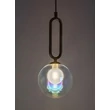 Pendul Rabalux ROSEHIP metal, sticla, sampanie, transparent, G9 - 72303
